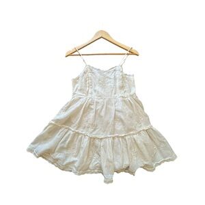 Scallop Babydoll Mini Dress
